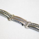 John Atencio Antigua Apollo Bar Linked Bracelet