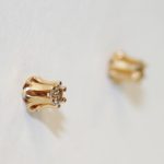 Yellow Gold Diamond Studs - 0.10ct TW