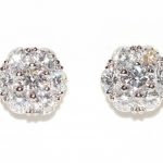 Jabel Diamond Cluster Earrings - 1.50ct. Total Weight