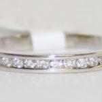 White Gold Diamond Wedding Band - 0.20ct. tw