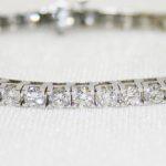 White Gold Diamond Tennis Bracelet - 6.28 ct. TW