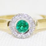 Emerald and Diamond Ring