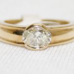 Oval Diamond Ring - 0.75ct.
