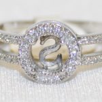 Simon G. Diamond Semi-Mount Ring