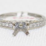 Jabel Diamond Semi-Mount Ring