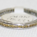 Natural Fancy Yellow Channel Set Diamond Wedding Band