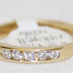 Channel Set Diamond Band - 0.18ct. Total Diamond Weight