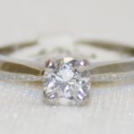 Diamond Solitaire Ring - 0.46ct.