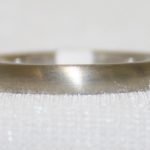 3mm Comfort Fit White Gold Wedding Band
