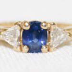 Sapphire and Diamond Ring