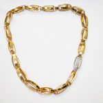 Isabelle Fa 18kt Yellow Gold and Platinum Chain