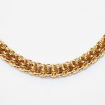 Yellow Gold Birdcage Chain 7mm