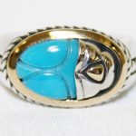 John Atencio Pharaoh Turquoise Women's Ring