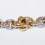 Two Tone Link Bracelet