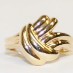 Yellow Gold Freeform Ring