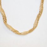 Yellow Gold Mesh Chain