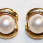 8mm Cultured Pearl Earrings