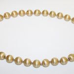 Yellow Gold 12mm Ball Necklace