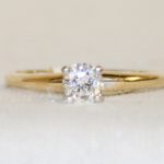 Diamond Solitaire Ring - 0.44ct.