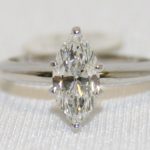 Marquise Diamond Solitaire - 1.18ct.