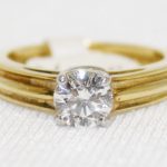 Diamond Solitaire Ring - 0.69ct.
