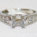 Jabel Diamond Solitaire Semi-Mount Ring