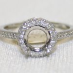 Martin Flyer Diamond Semi-Mount Ring