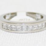 Diamond Platinum Wedding Band