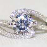 John Atencio Bellissma Pave Semi-Mount Engagement Ring