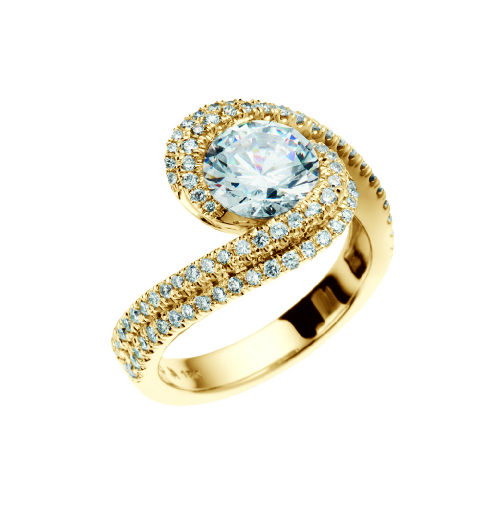 John Atencio Royale Semi-Mount Engagement Ring - Pearson's Jewelry