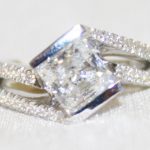 John Atencio Mystere Pave Semi-Mount Engagement Ring