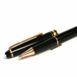 Montblanc 163 Rollerball Pen Black and Rose