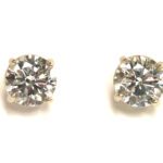 Lab Grown Diamond Stud Earrings - 2.56ct TW