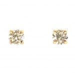 White Gold Diamond Stud Earrings - 1.20ct TW