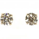 Lab Grown Diamond Stud Earrings - 4.03ct TW