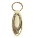 Montblanc White Leather Key Chain