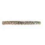 White Gold Diamond Eternity Band - 0.38ct TW