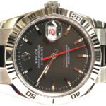 Rolex Datejust Turn-O-Graph 36mm Stainless Black Dial