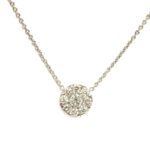 Roberto Coin Diamond Halo Necklace - 0.27ct. TW