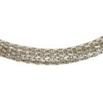 White Gold Roberto Coin 18k Yellow Gold Woven Silk Collar Necklace