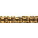 Roberto Coin Appassionata Yellow Gold Bracelet White Gold Diamond Clasp