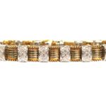 Roberto Coin Appassionata Two Tone Diamond Bracelet