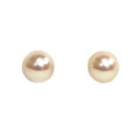 6mm Cultured Pearl Stud Earrings 14kt Yellow Gold