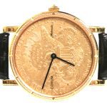 Corum Coin Automatic Watch 1896 Liberty $20 Gold Coin