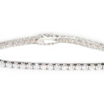 White Gold Diamond Tennis Bracelet - 7.50 ct TW