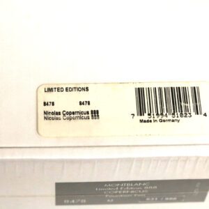 Sealed Montblanc 18K Gold 888 Nicolaus Copernicus Limited Edition Fountain Pen