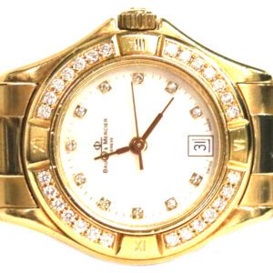 Baume & Mercier Malibu Quartz 18kt Yellow Gold