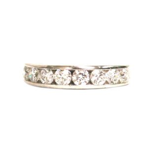 White Gold Diamond Band - 1.02ct TW